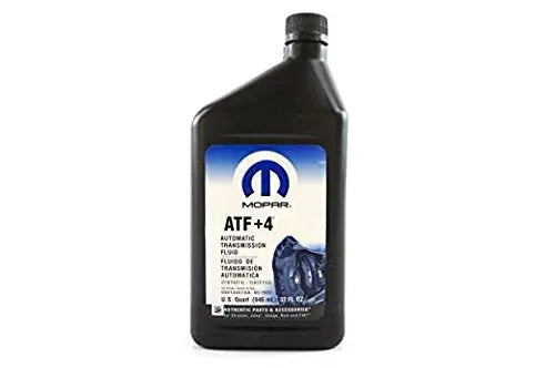 Mopar 68218057AB ATF+4 Automatic Transmission Fluid, 1 Quart (6 Pack) Mopar