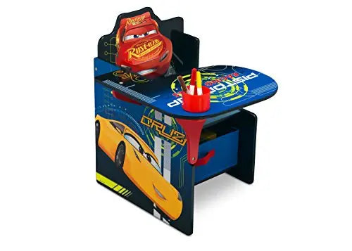 Delta Children Chair Desk With Storage Bin, Disney/Pixar Cars Delta Children