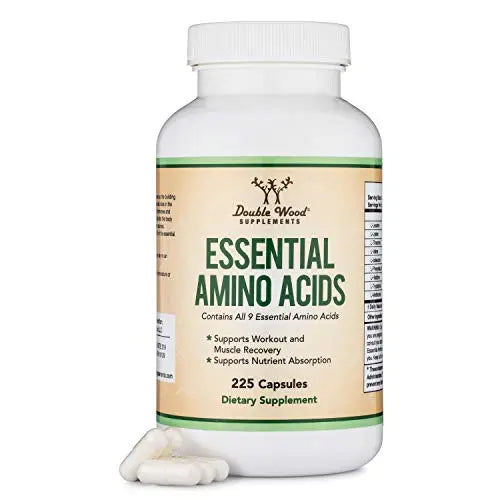 Essential Amino Acids - 225 Capsules Double Wood Supplements