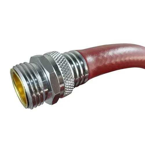 Flexon FA58100CN Farm and Ranch Garden Hose, 100 ft, Red Flexon