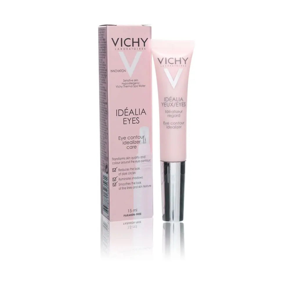 Vichy Idéalia Eye Cream with Caffeine & Vitamin C (0.5 Fl Oz) Vichy