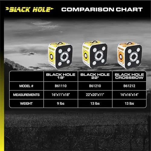 Field Logic Black Hole Archery Target 18" Field Logic