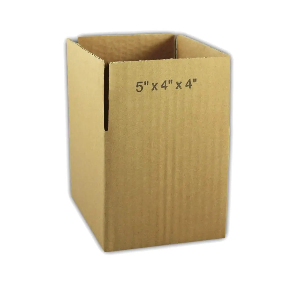 50 EcoSwift 5x4x4 Eco-Friendly Corrugated Cardboard Boxes  Description: EcoSwift