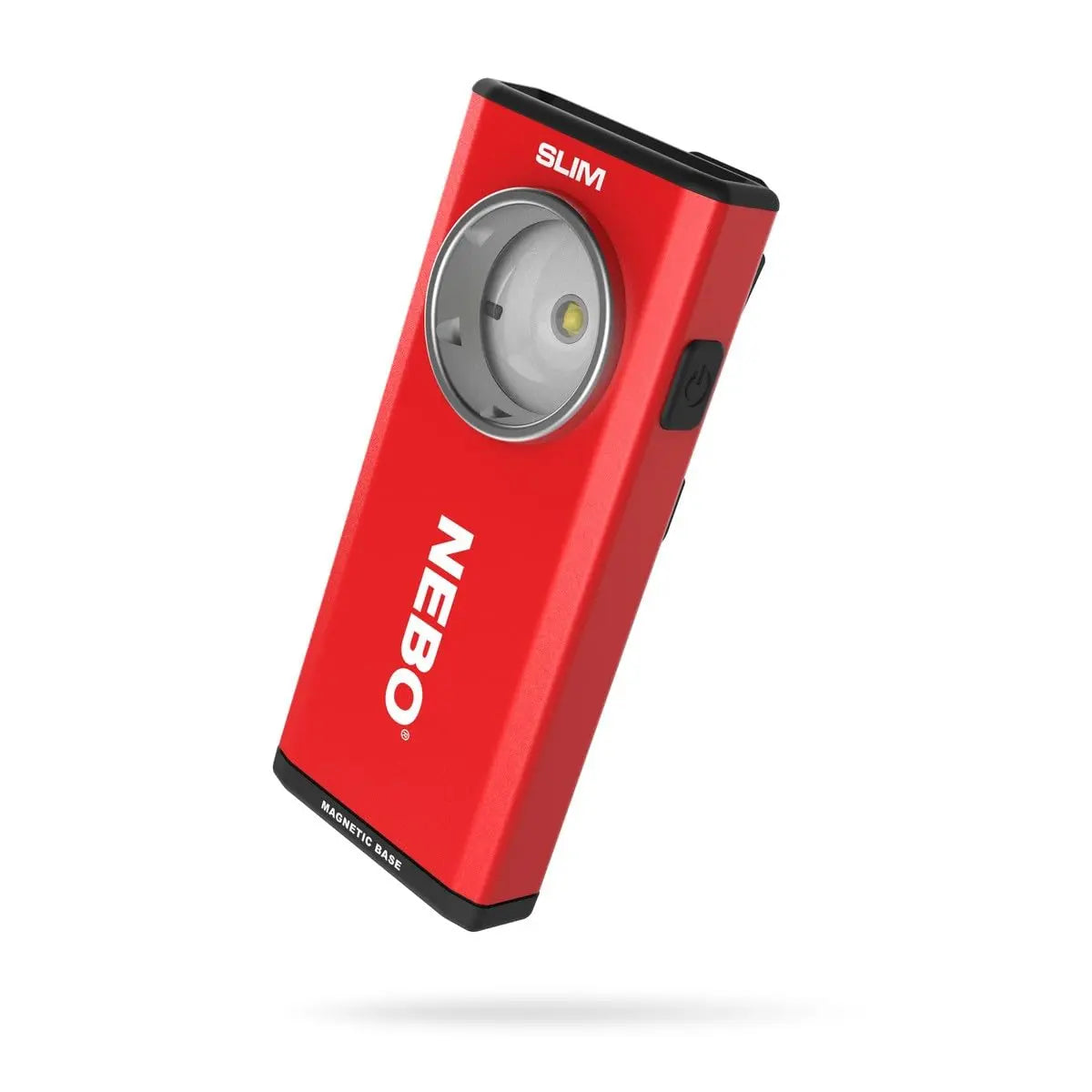 NEBO Slim Work Light - USB Rechargeable 500 Lumens Pocket Flashlight, Red NEBO