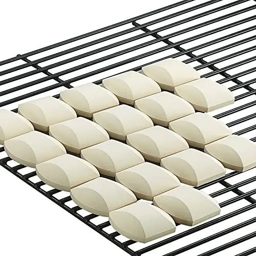 60 Count Ceramic Gas Grill Briquettes by Mr. Bar-B-Q - Self-Cleaning Mr. Bar-B-Q