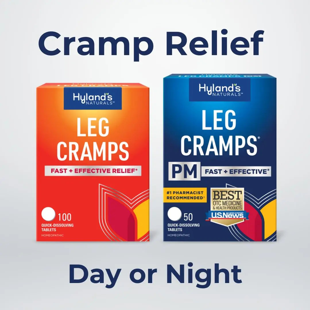 Hyland's Leg Cramps PM - 50 Tablets ea (Pack of 4) Hyland's