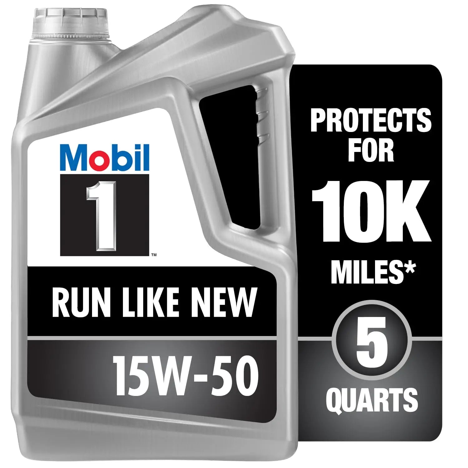 Mobil 1 Advanced Full Synthetic Motor Oil 15W-50, 5 Quart Mobil