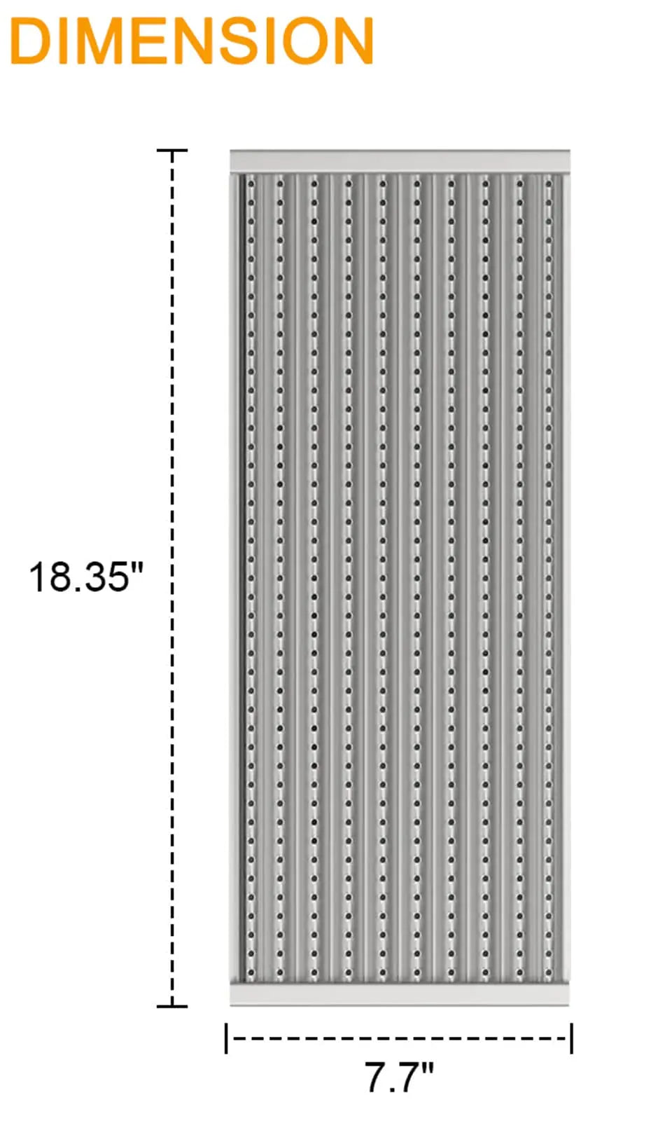 Stainless Steel Emitter Plates for Char-Broil 4-Burner Grills - 4-Pack Replacement Parts DcYourHome