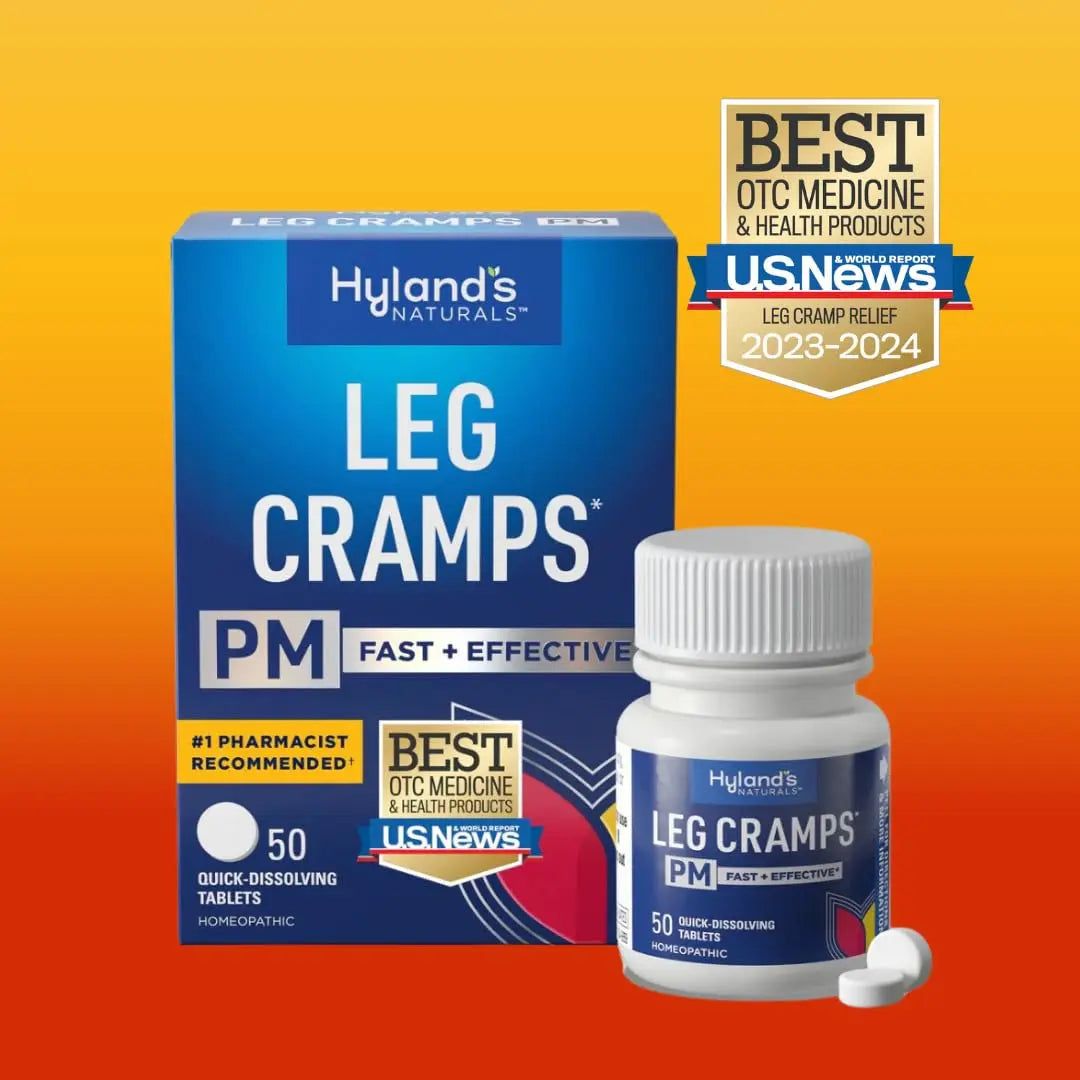 Hyland's Leg Cramps PM - 50 Tablets ea (Pack of 4) Hyland's