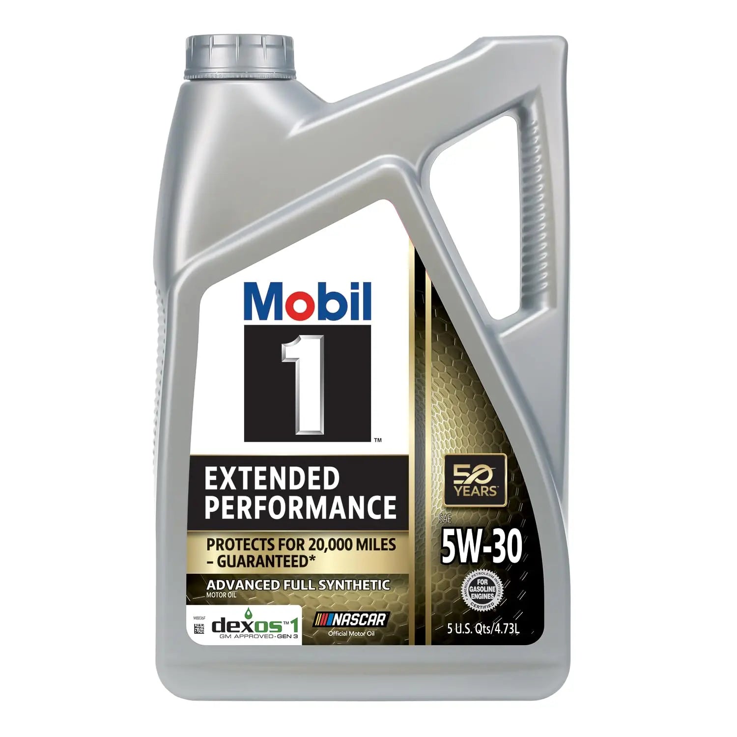 Mobil 1 Extended Performance Full Synthetic Motor Oil 5W-30, 5 Quart Mobil