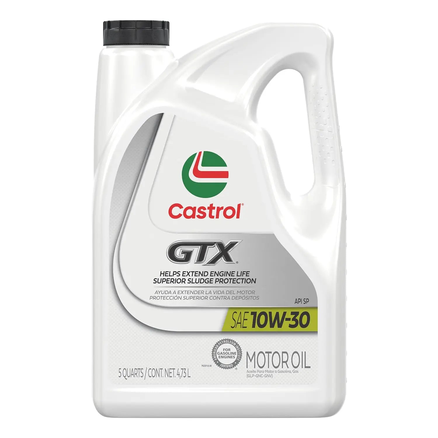 Castrol GTX 10W-30 Conventional Motor Oil, 5 Quarts Castrol