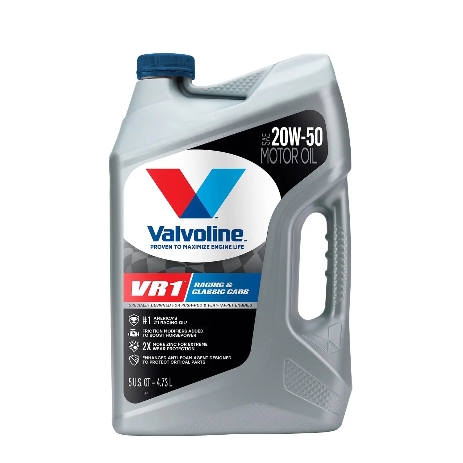 Valvoline VR1 Racing SAE 20W-50 Motor Oil 5 QT Valvoline