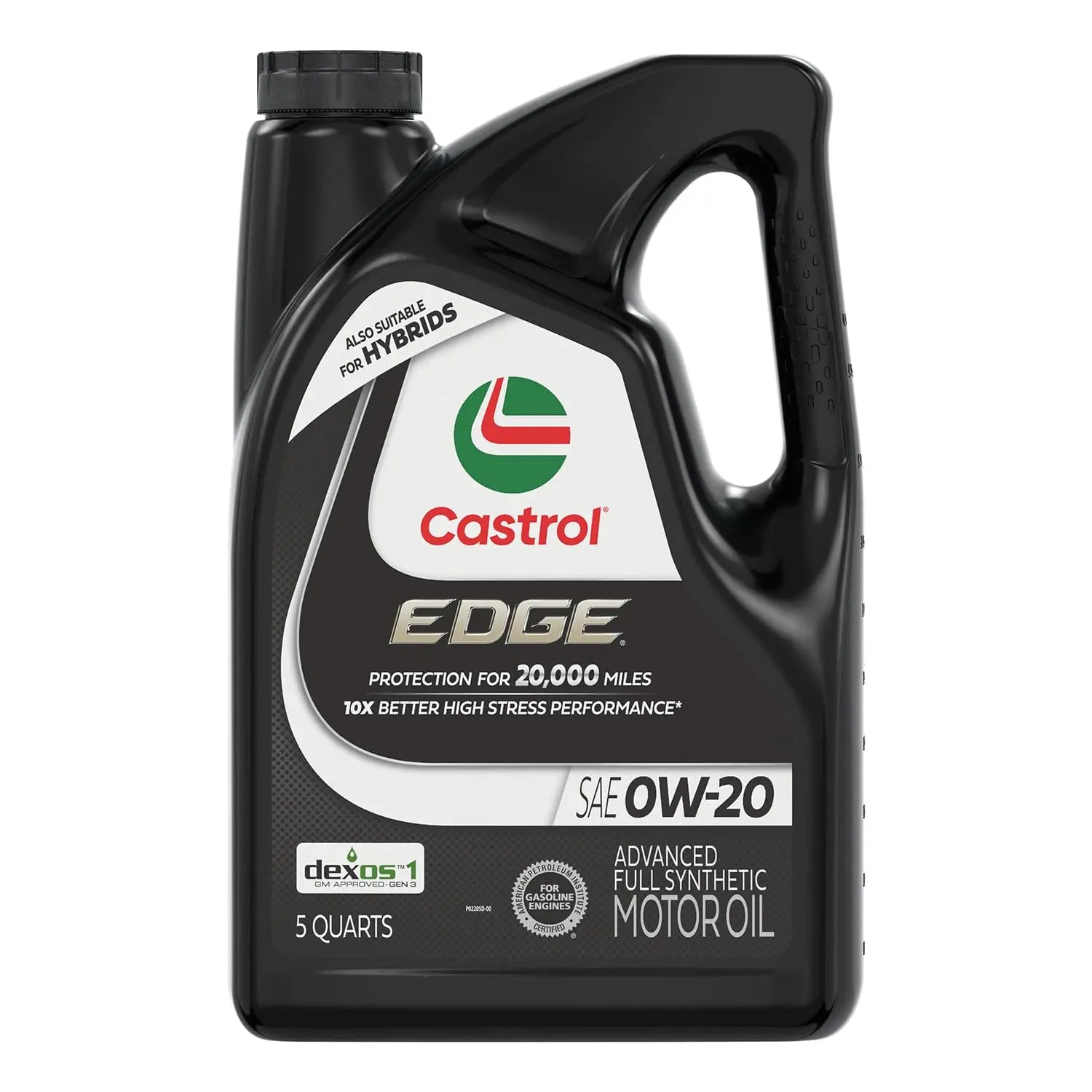 Castrol Edge 0W-20 Advanced Full Synthetic Motor Oil, 5 Quarts Castrol