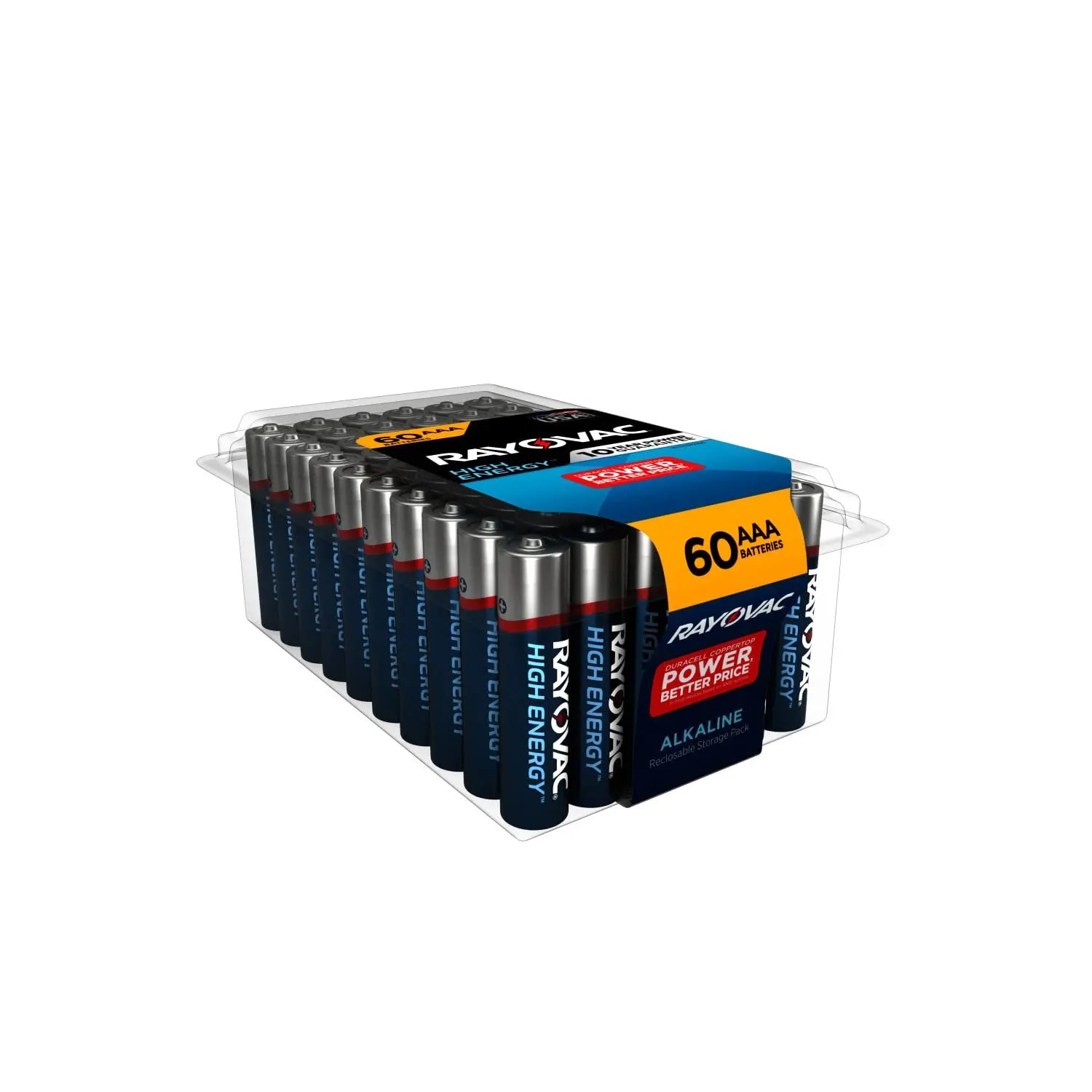 Rayovac AAA Batteries, Alkaline Triple A Batteries (60 Battery Count) Rayovac