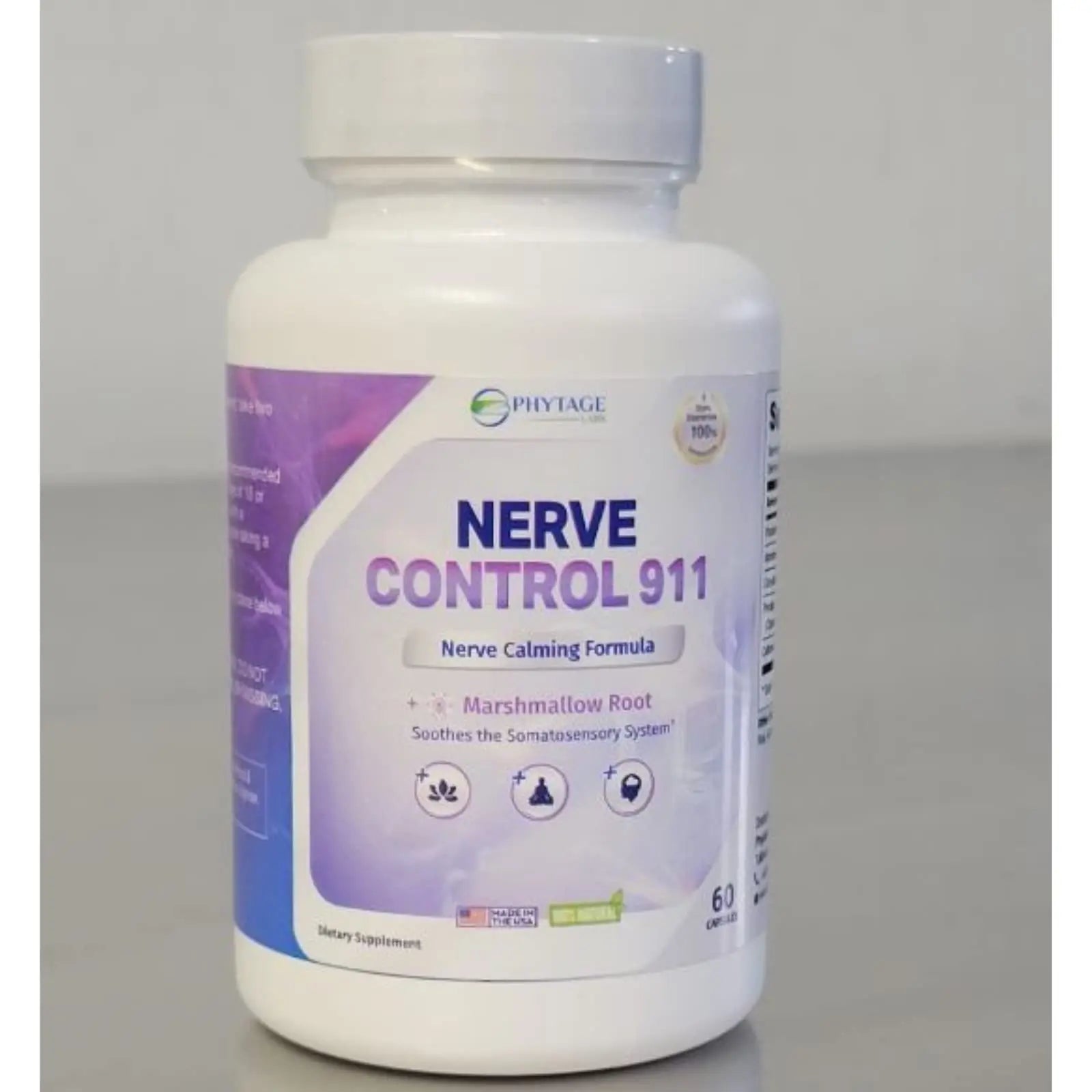 Phytage Labs Nerve Control 911 - Natural Plant-Based Nerve Health&nbsp; Phytage Labs