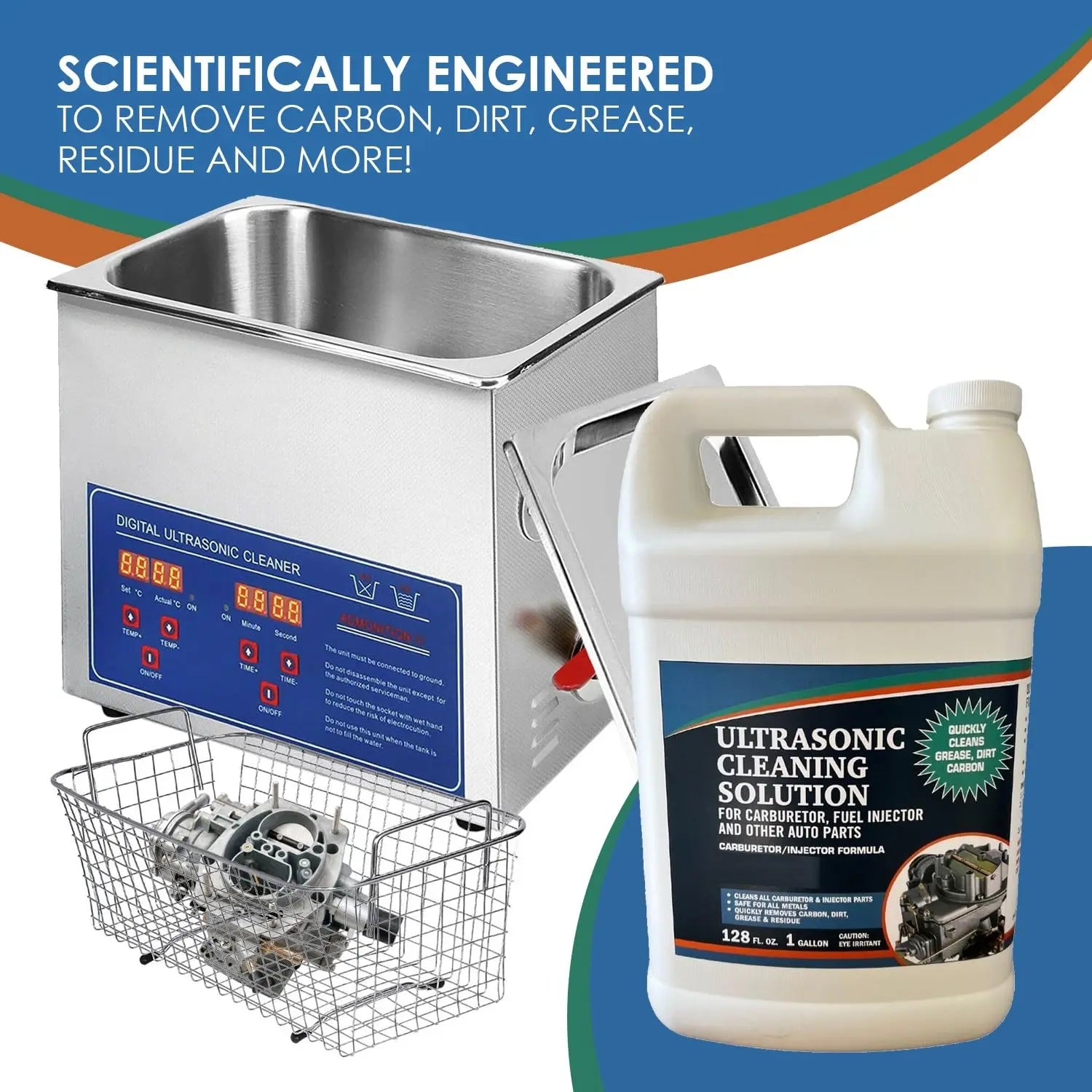 Ultrasonic Cleaner Solution - 1 Gallon NORTHWEST ENTERPRISES