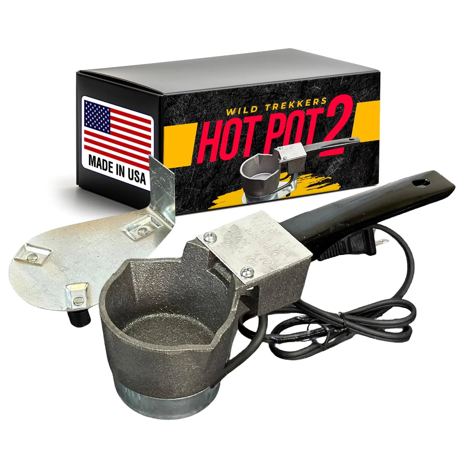 Hot Pot 2 Electric Lead Melting Pot - 4 lb Capacity, Made in the USA Wild Trekkers