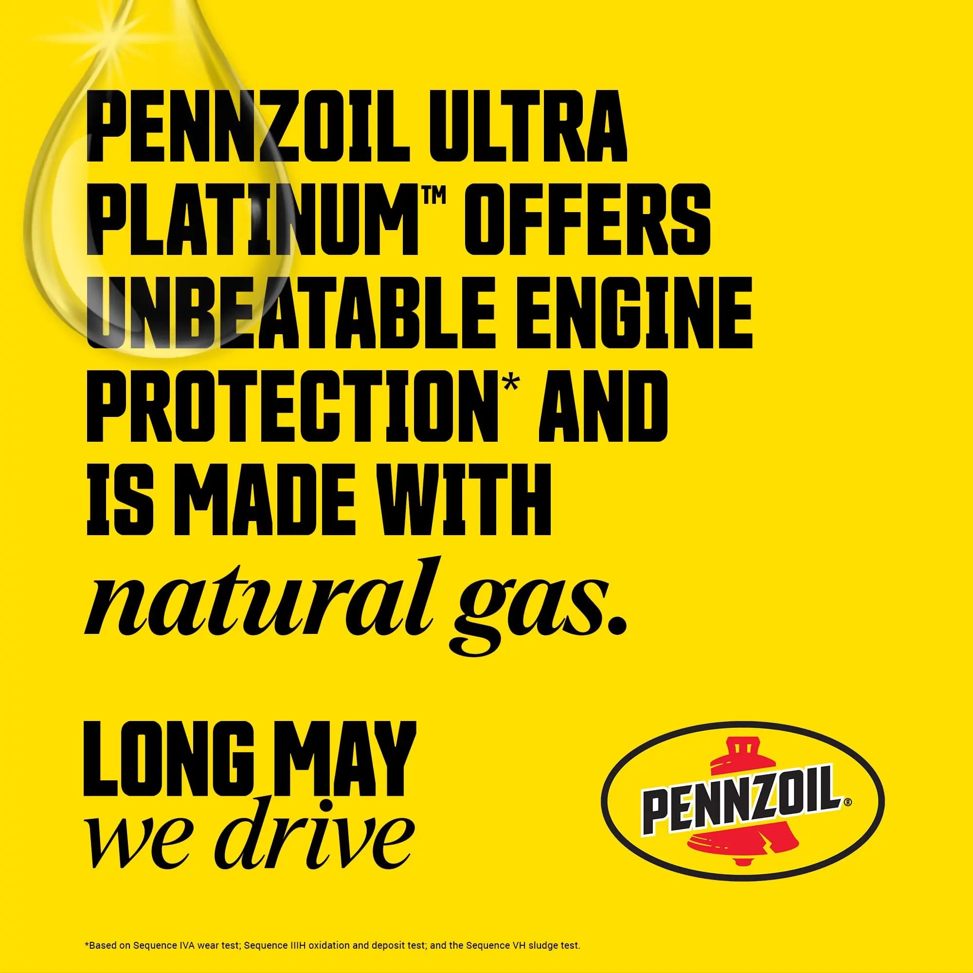 Pennzoil Ultra Platinum Full Synthetic 5W-20 Gasoline Engine Oil, 5 Quart Pennzoil