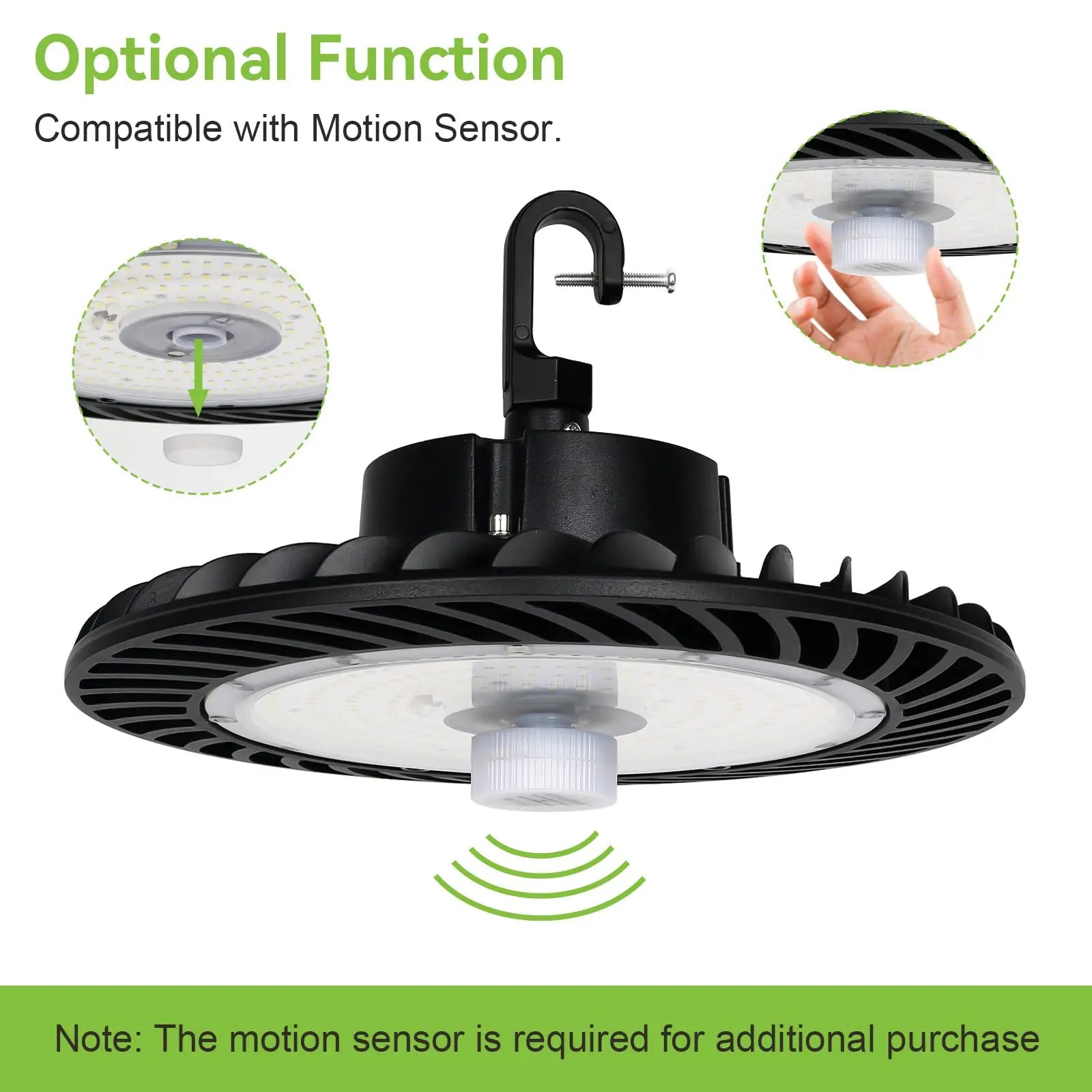 4 Pack 4FT LED Shop Light Linkable, 4400lm, 42w(250w Equivalent), 5000K Utility Shop Lights, Hanging or Flush Mount, with Power Cord and On/Off Switch hykolity