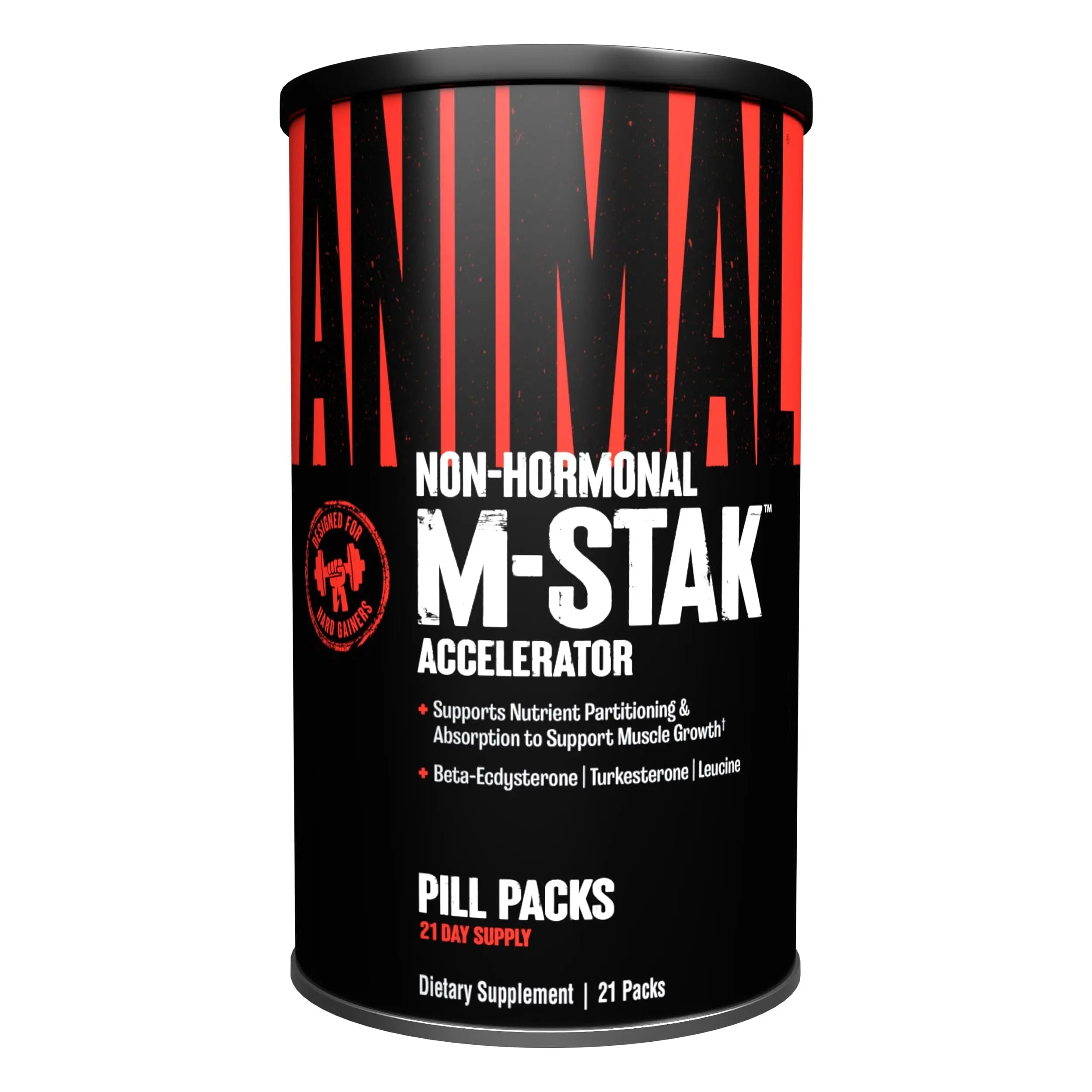 Animal M-Stak - Muscle Builder and Anabolic Mass Gainer Supplement for Bodybuilding Animal