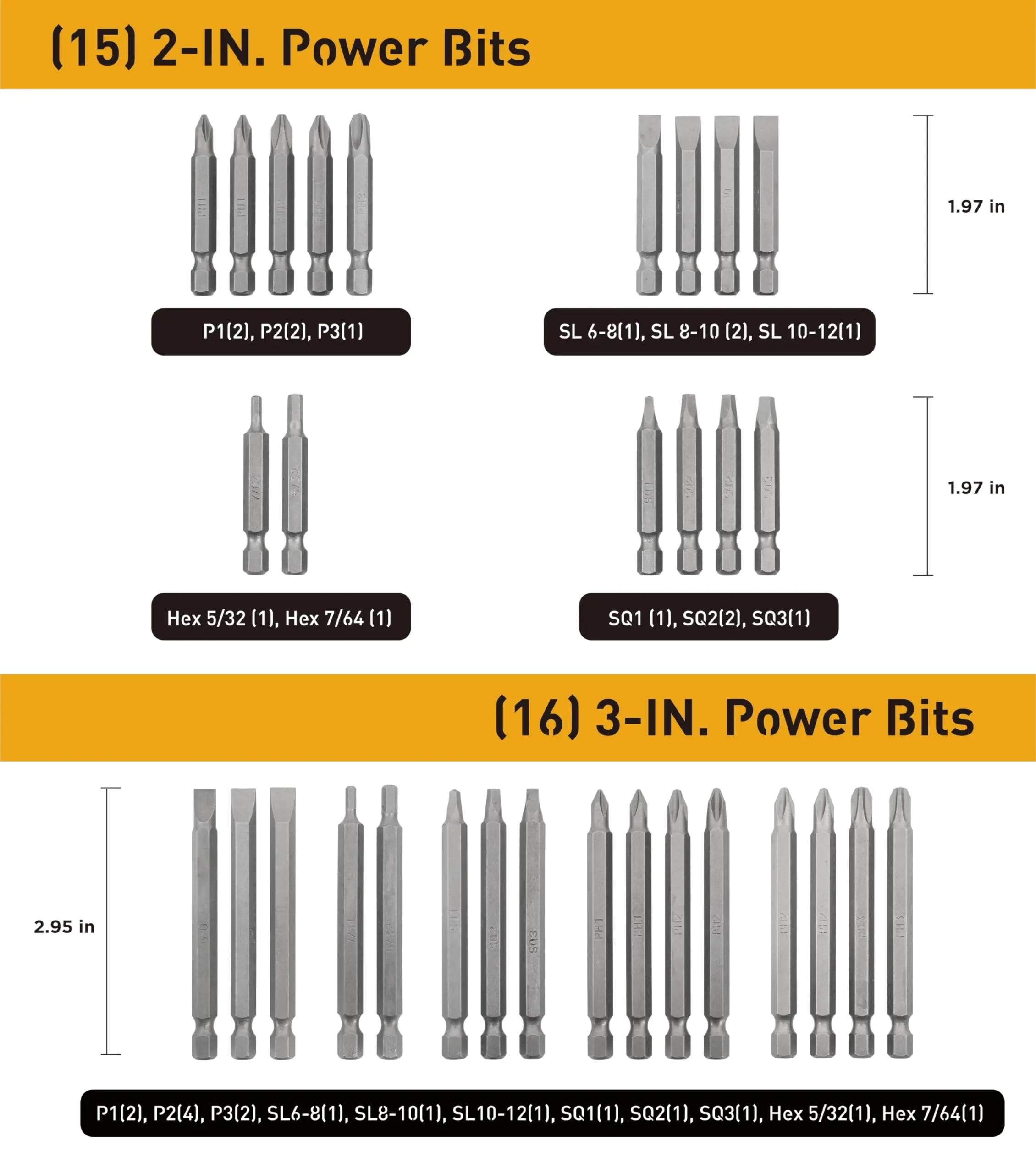 Jackson Palmer 236-Piece Ultimate Screwdriver Bit Set Jackson Palmer