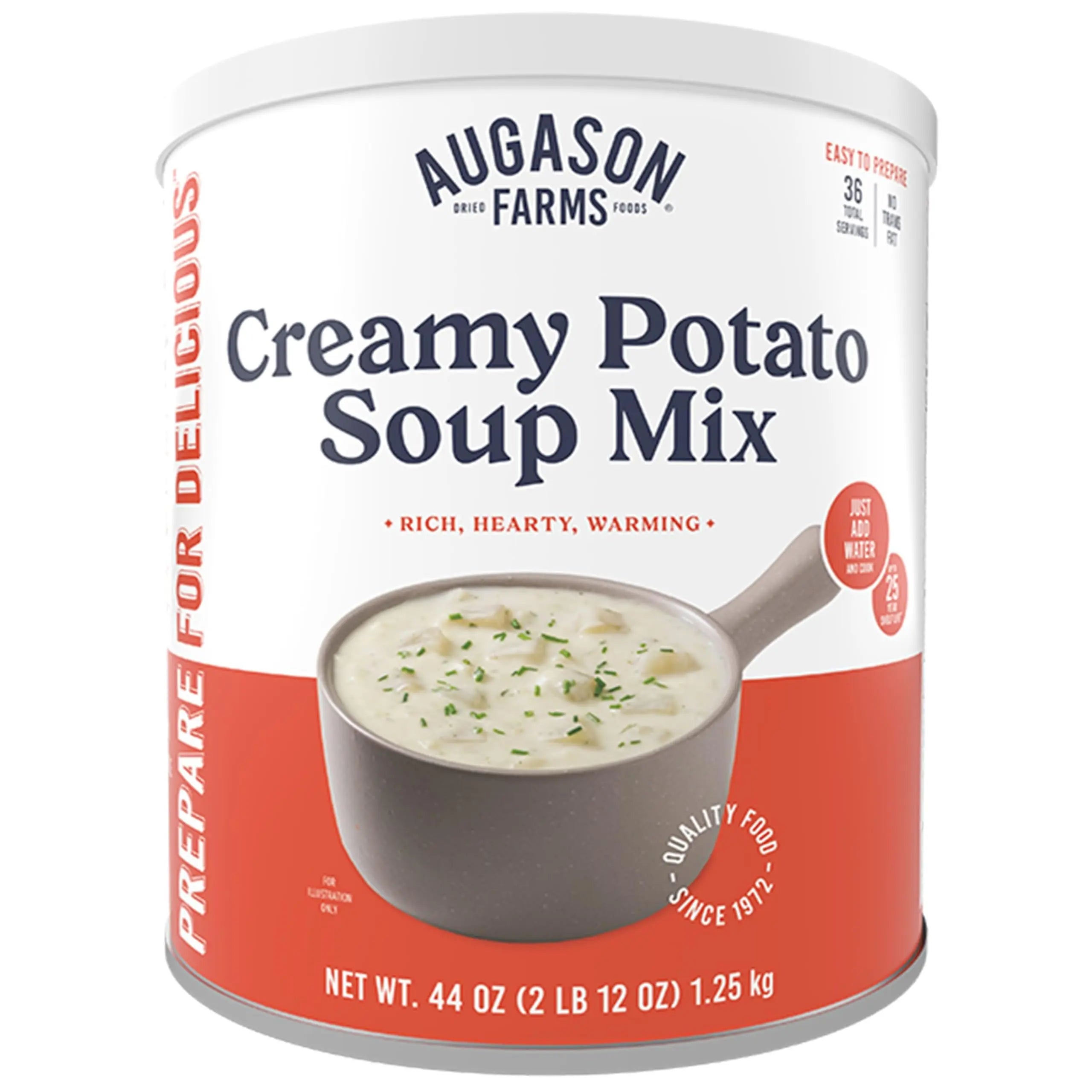 Augason Farms Creamy Potato Soup Mix - 36 Servings Augason Farms