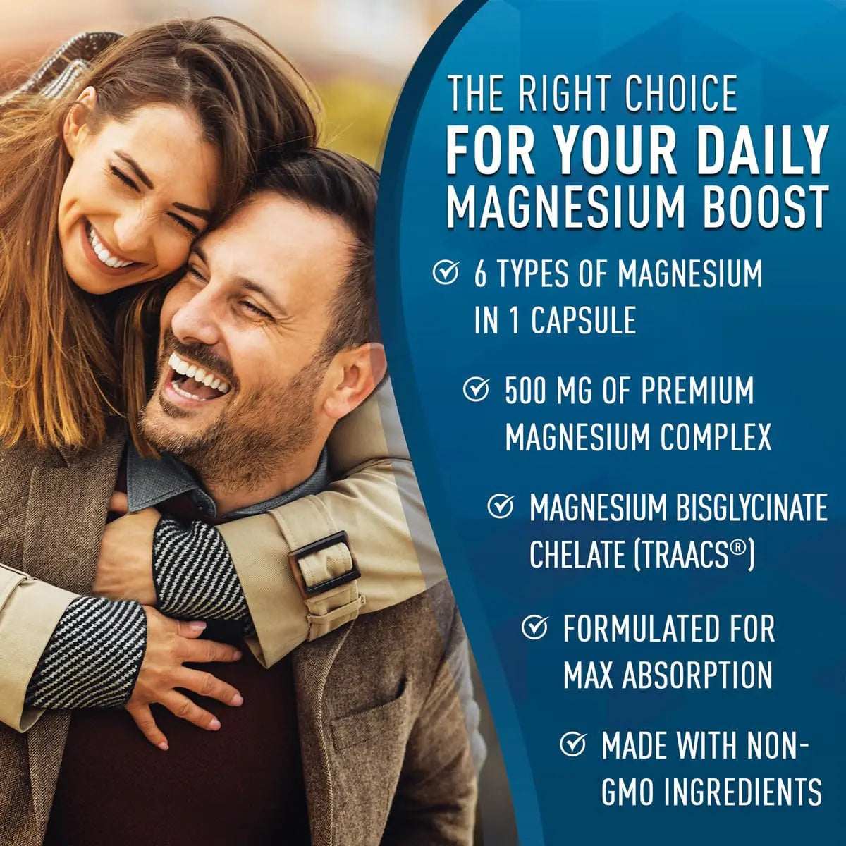 Magnesium Complex 500mg - Sleep & Muscle Support - 120 Caps Purely Optimal