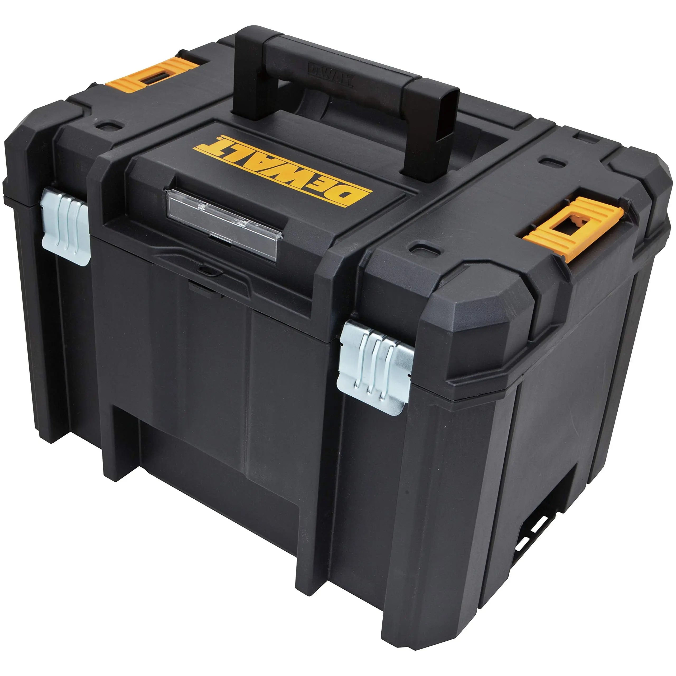 DEWALT TSTAK Tool Box, Extra Large Design, Removable Tray for Easy Access to Tools, Water and Debris Resistant (DWST17806) DEWALT