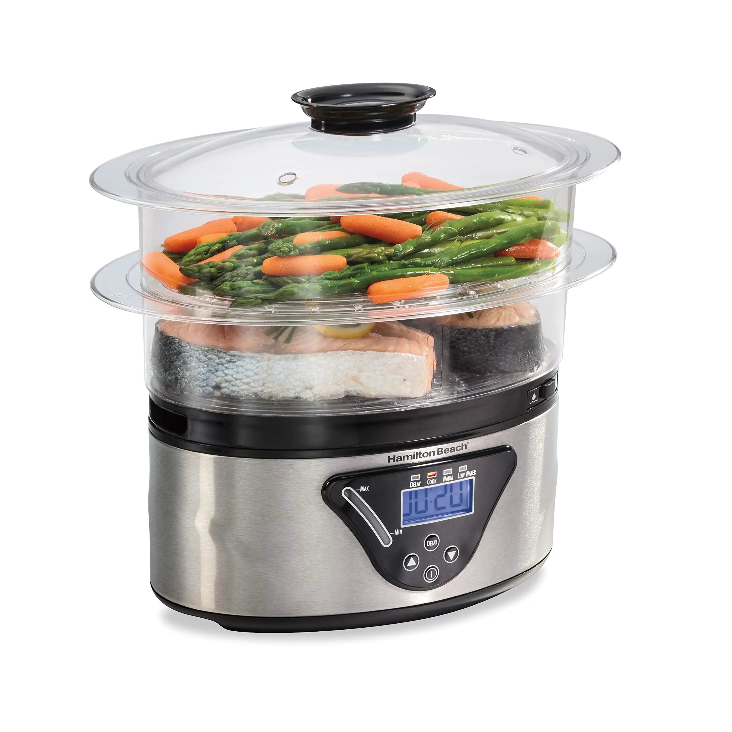 Hamilton Beach 5.5 Quart Digital Food Steamer & Rice Cooker Hamilton Beach