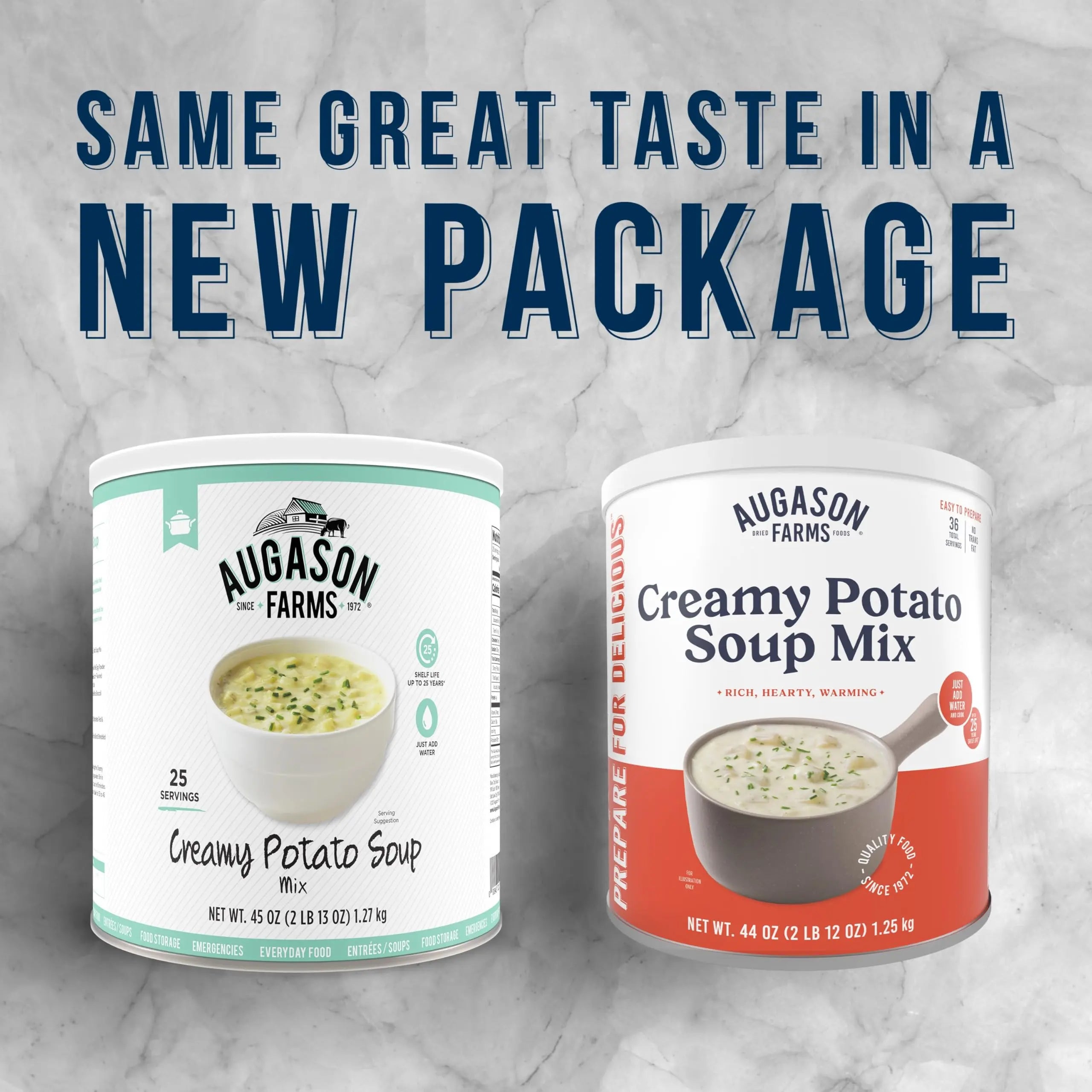 Augason Farms Creamy Potato Soup Mix - 36 Servings Augason Farms