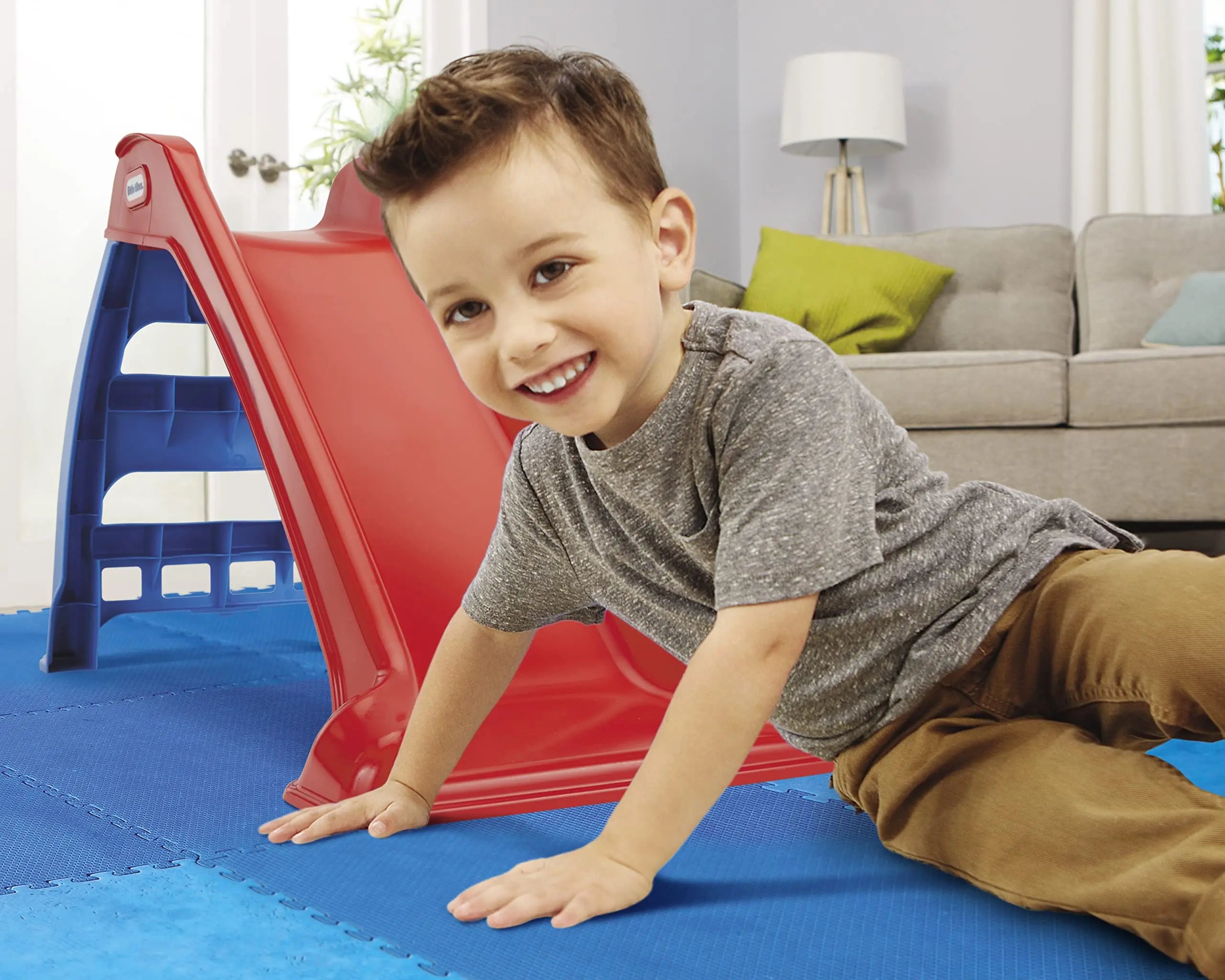 Little Tikes First Slip and Slide – Easy Set-Up Indoor/Outdoor Playset for Kids Little Tikes