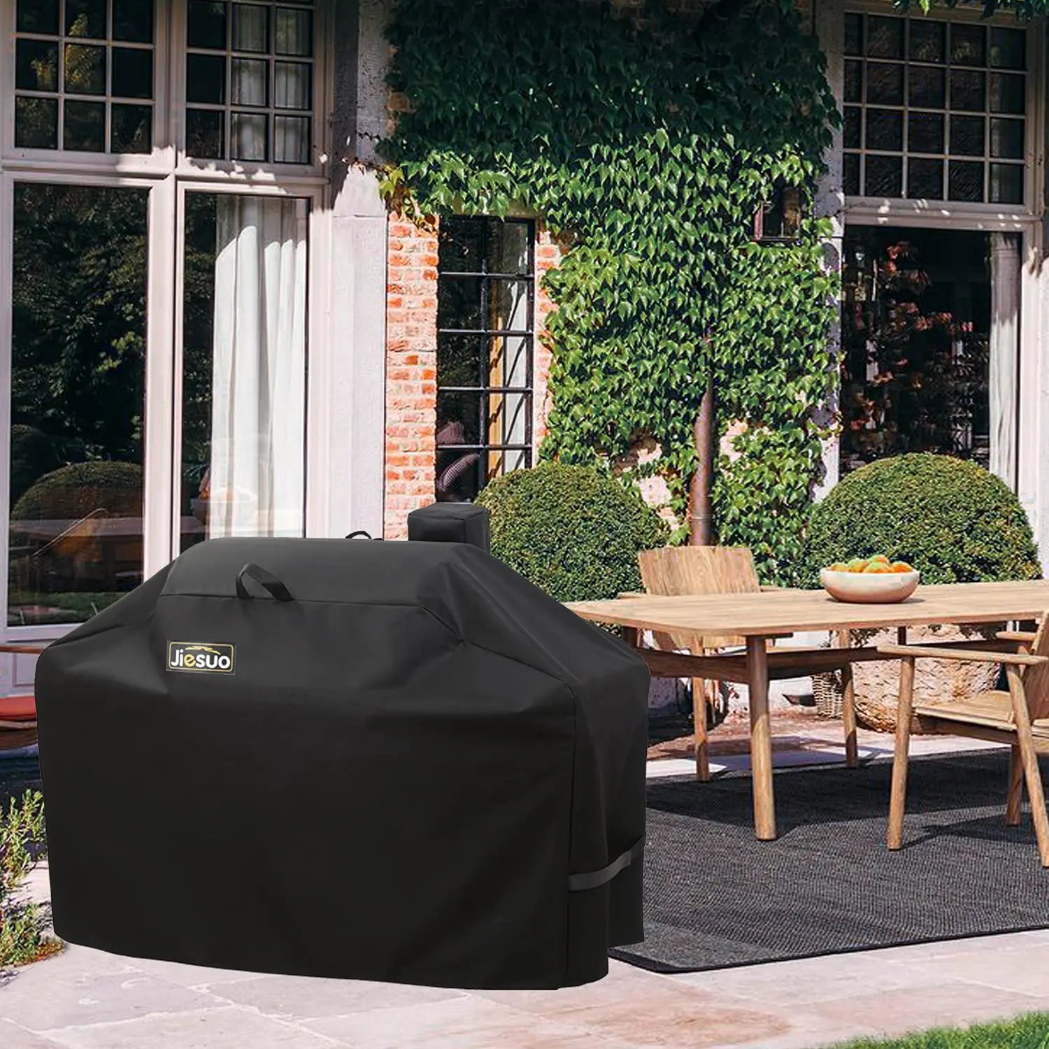 JIESUO Heavy-Duty Waterproof Grill Cover for Camp Chef 36 Inch Pellet Grills Jiesuo