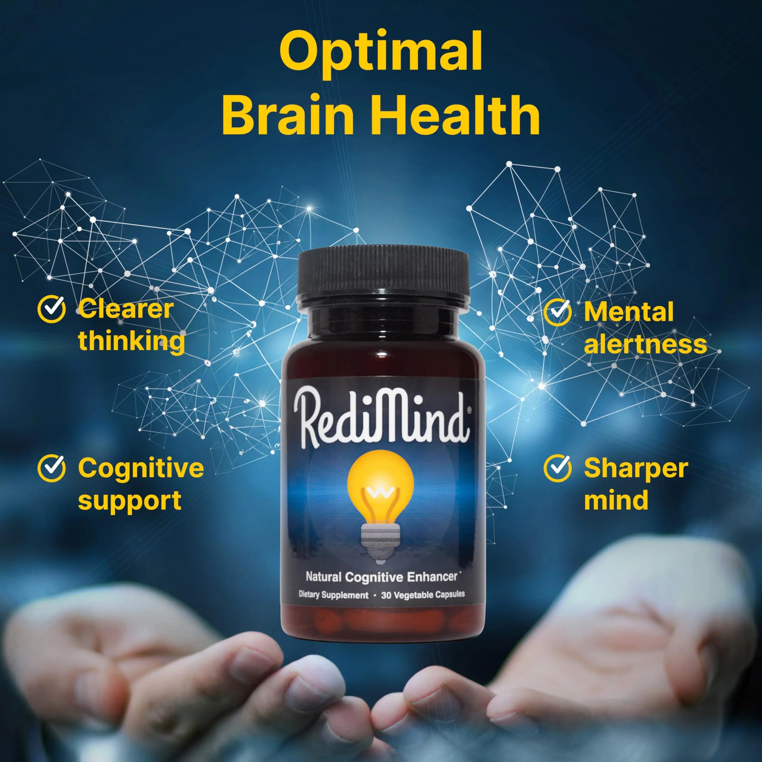 RediMind - Natural Cognitive Enhancement Supplement Capsule RediMind