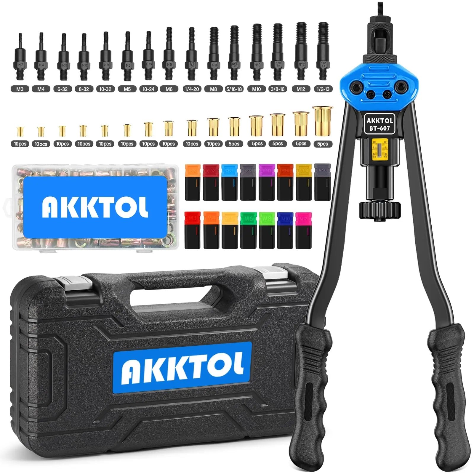 AKKTOL 16" Rivet Nut Tool Kit AKKTOL