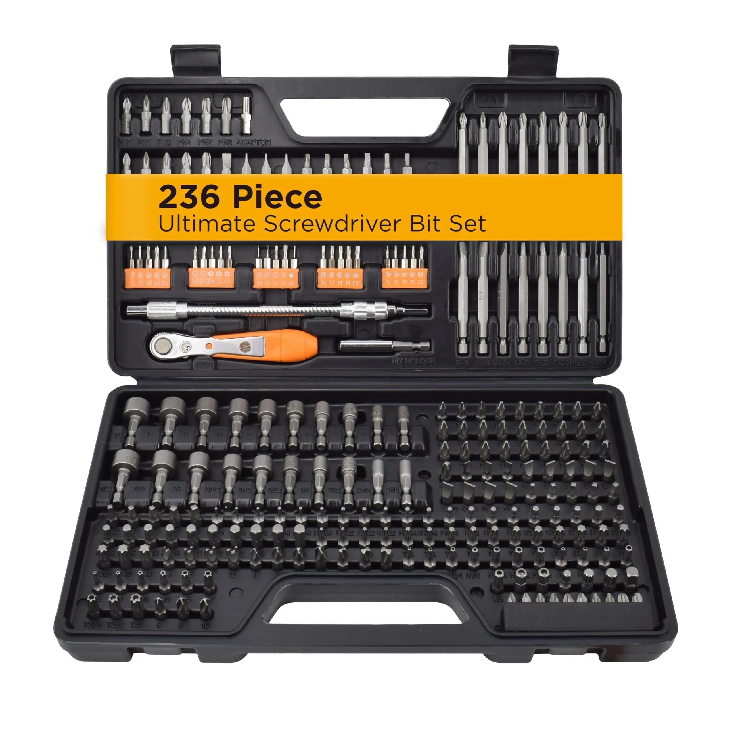 Jackson Palmer 236-Piece Ultimate Screwdriver Bit Set Jackson Palmer