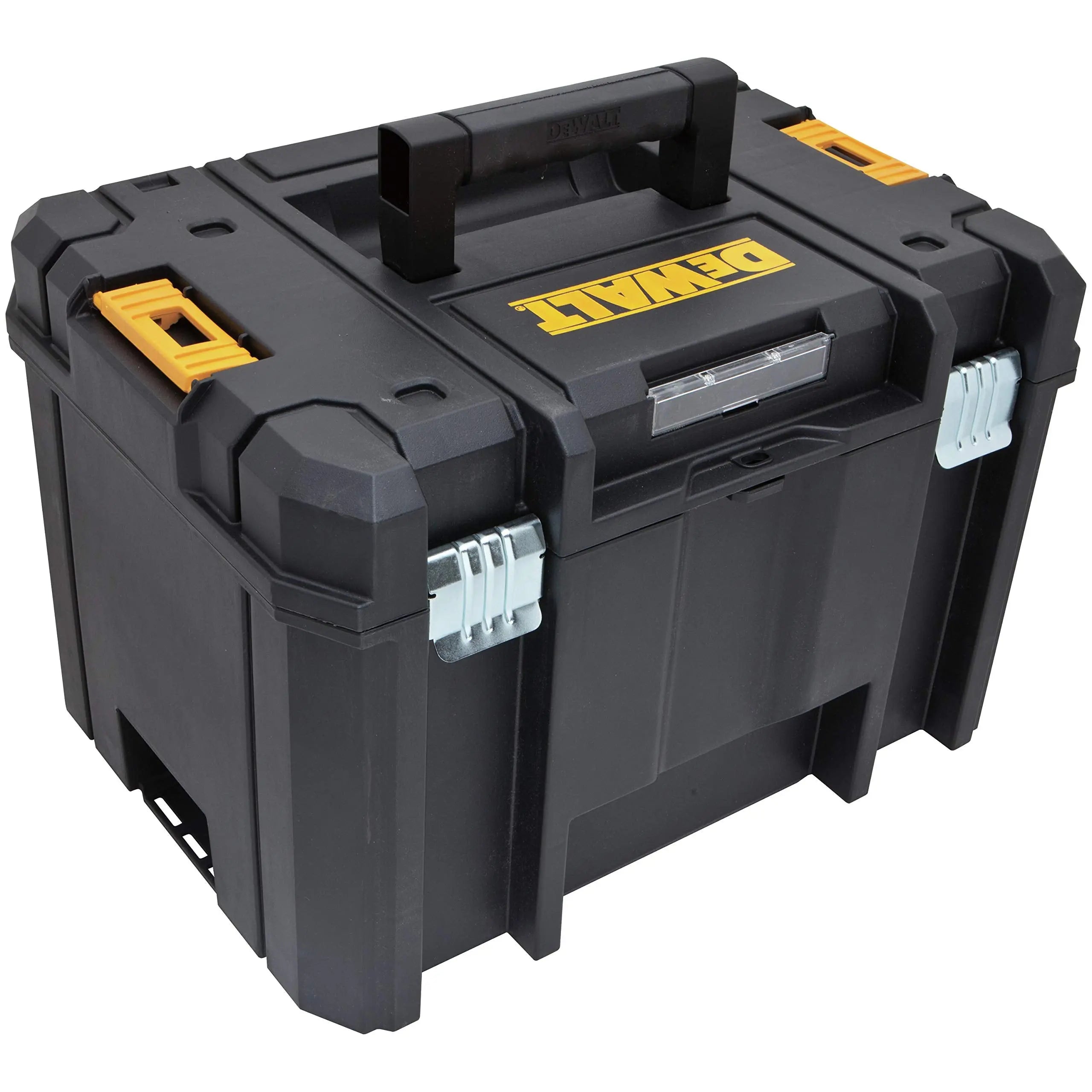 DEWALT TSTAK Tool Box, Extra Large Design, Removable Tray for Easy Access to Tools, Water and Debris Resistant (DWST17806) DEWALT