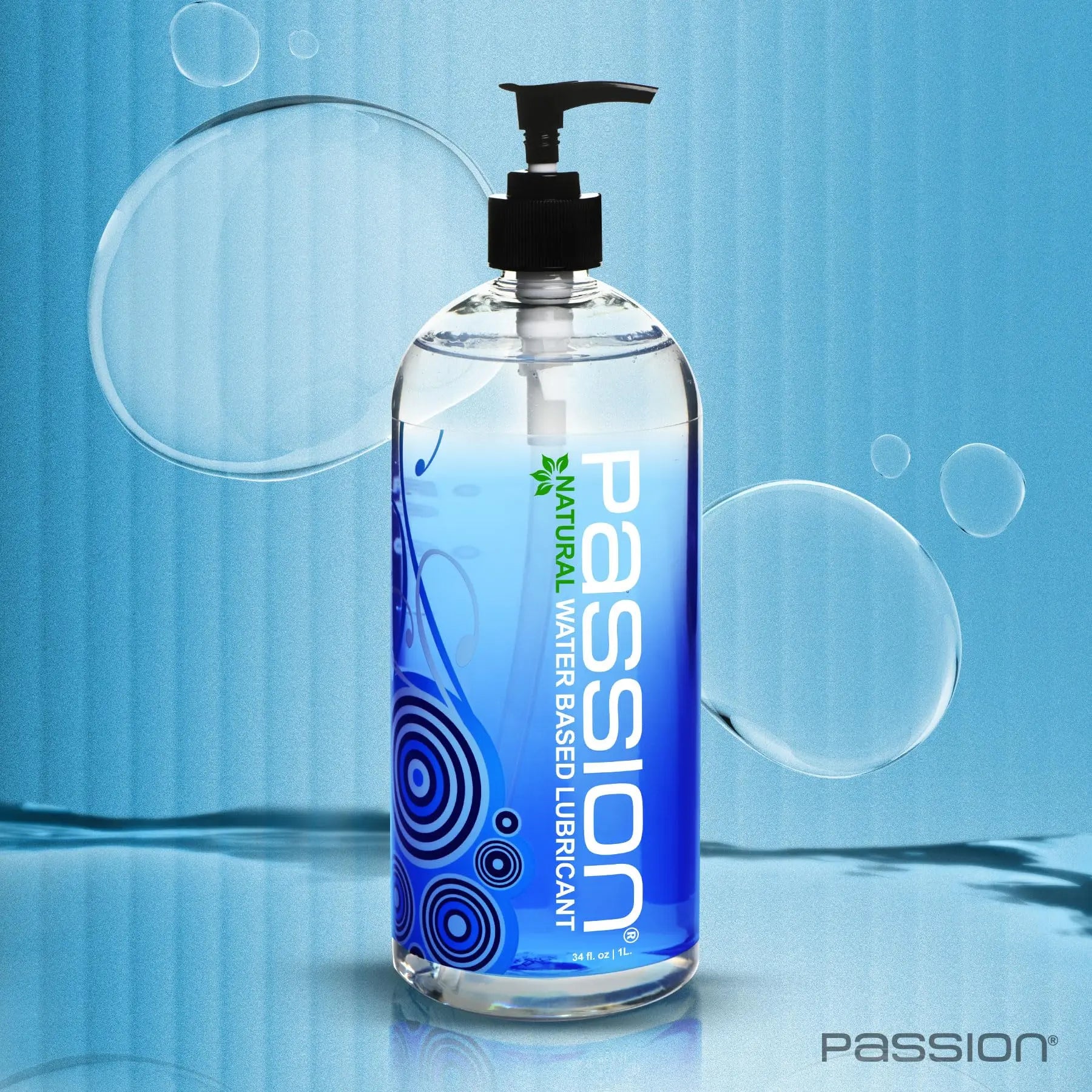 Passion Natural Water-Based Lubricant - 34 oz Yodymarket