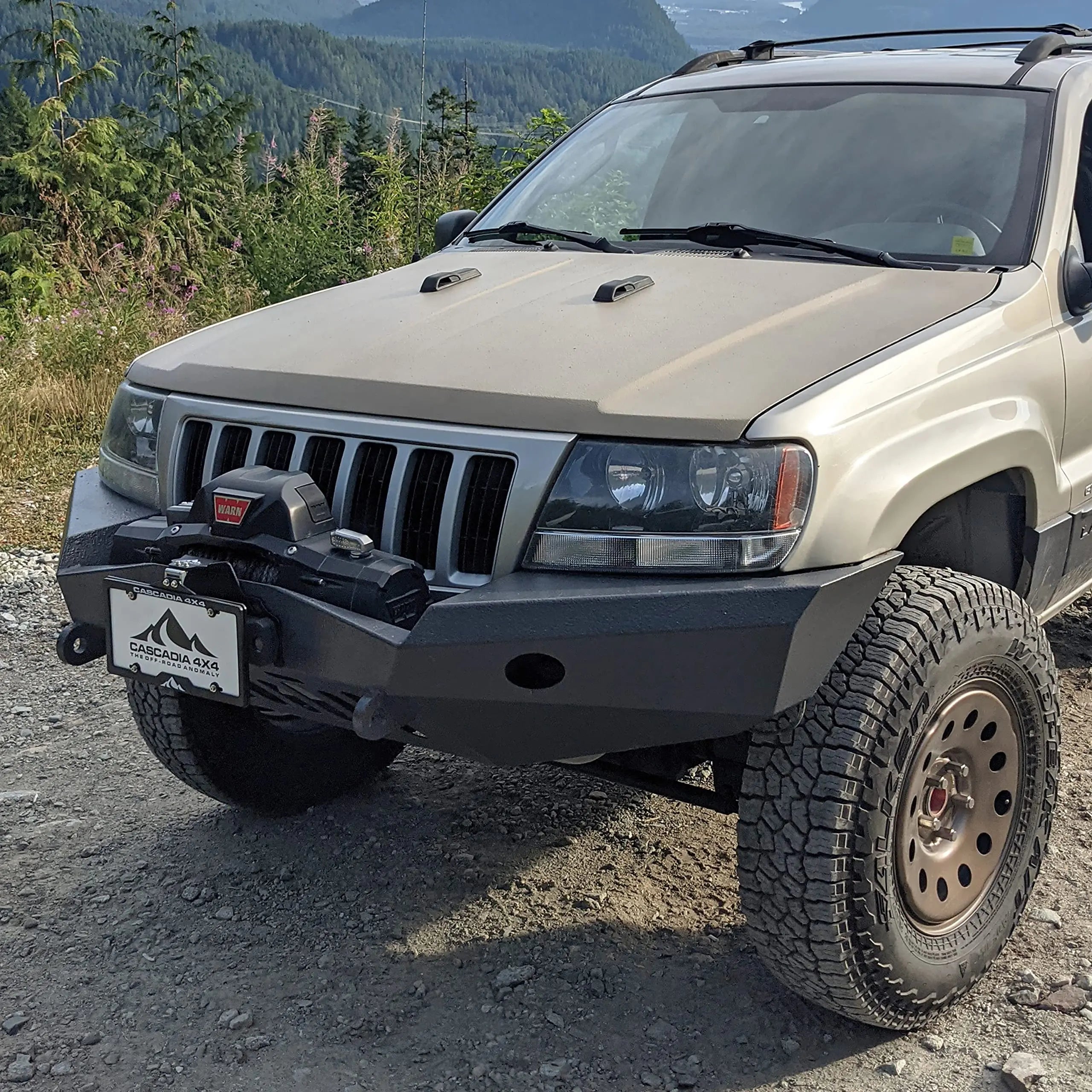 Cascadia 4x4 Flipster V3 - Winch License Plate Mounting System Cascadia 4x4